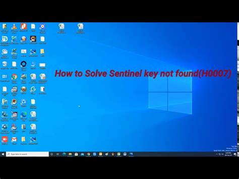 Se instaleaza “RegSettings (x64)”. . Sentinel key not found e0209